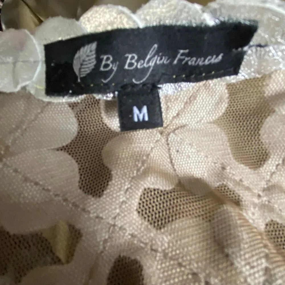 Belgin Francis Silver Leather Fringe Vest NWOT - Picture 8 of 9